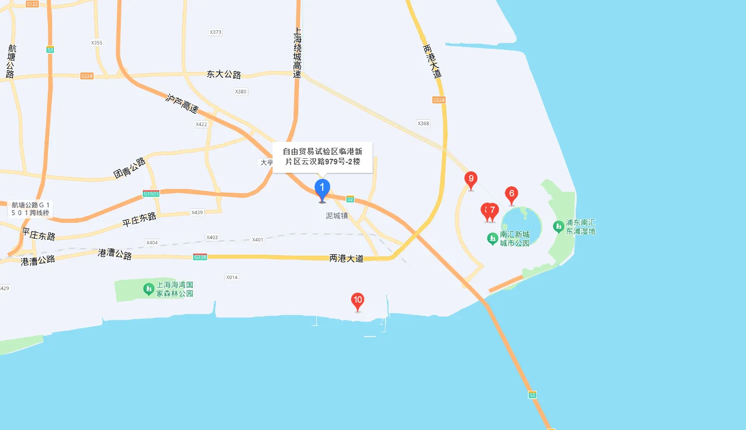 公司位置地图（点击在地图中打开）